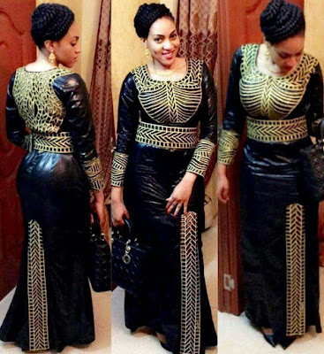 Latest Black And Gold African Dress 2022