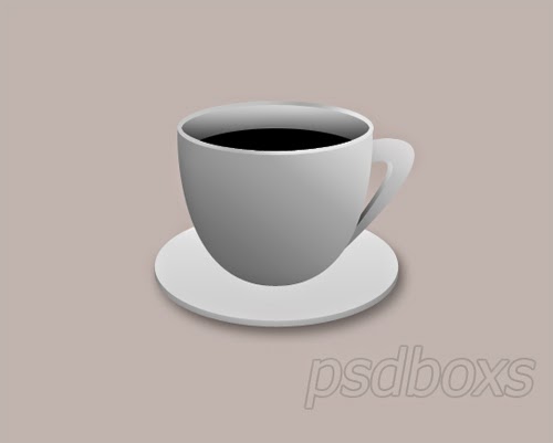 PSD Tutorial : Create A Realistic Coffee Cup