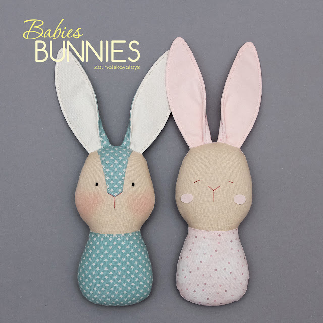 Bunnies baby toys diy