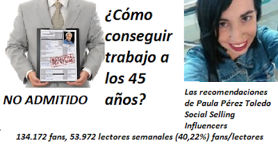 ¿Cómo conseguir trabajo a los 45 años? 