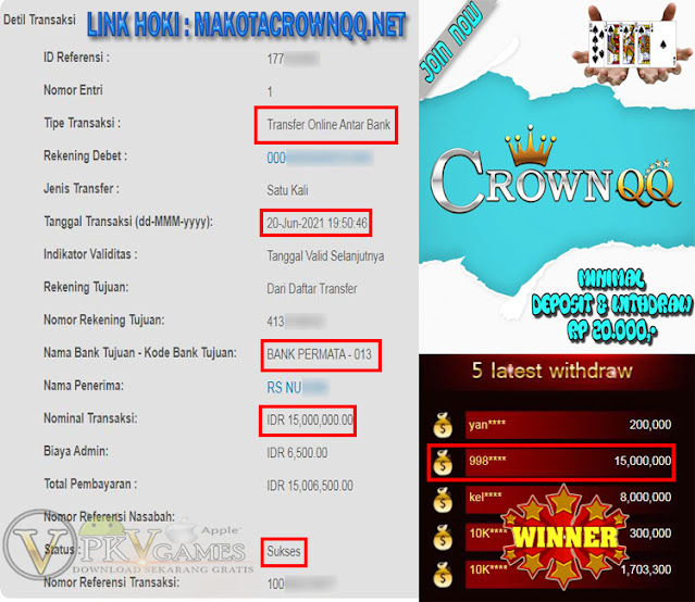 CrownQQ Agen DominoQQ BandarQ dan Domino99 Online Terbesar