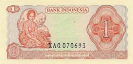 1 Rupiah 1968 (Soedirman)