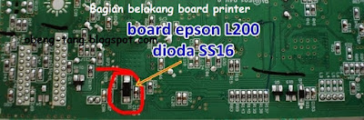 Cara Servis Board Epson L100 dan L200