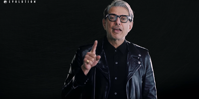 jeff goldblum, evolution