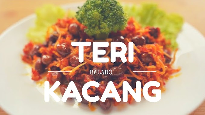 RESEP IKAN TERI KACANG BALADO