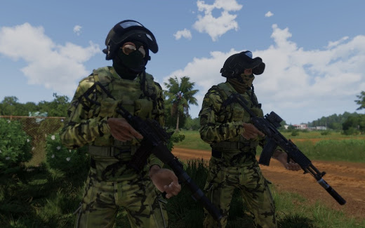 Arma3用PRACS SLA MODの迷彩