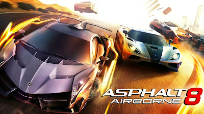 Asphalt 8 : Airborne v3.1.0l Full Racing for Mod Apk free Terbaru 2017