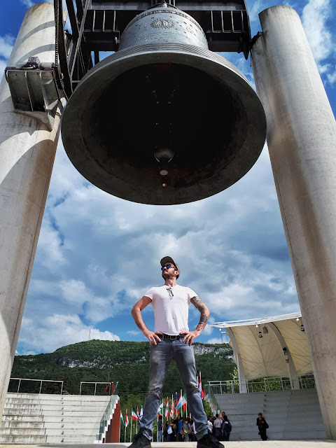 The Bell of The Fallen in Rovereto, Trentino with Steven Herteleer