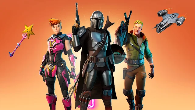 Mandalorian Skin Fortnite Thumbnail Background