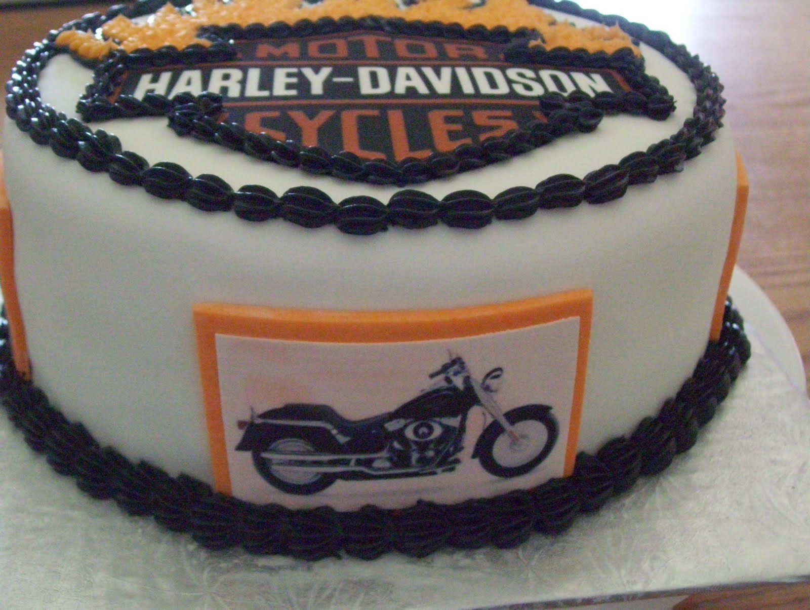 Fastest Gateau Harley Davidson