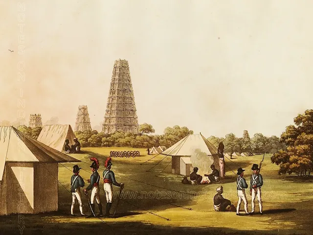 artillery-encampment-near-conjeveram-temple-pagoda