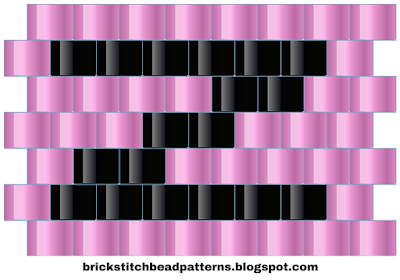 Free Brick Stitch Alphabet 1 Bead Pattern Z Download