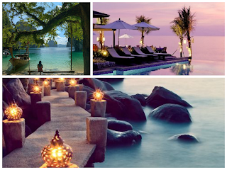 thailand honeymoon destination traveling collage