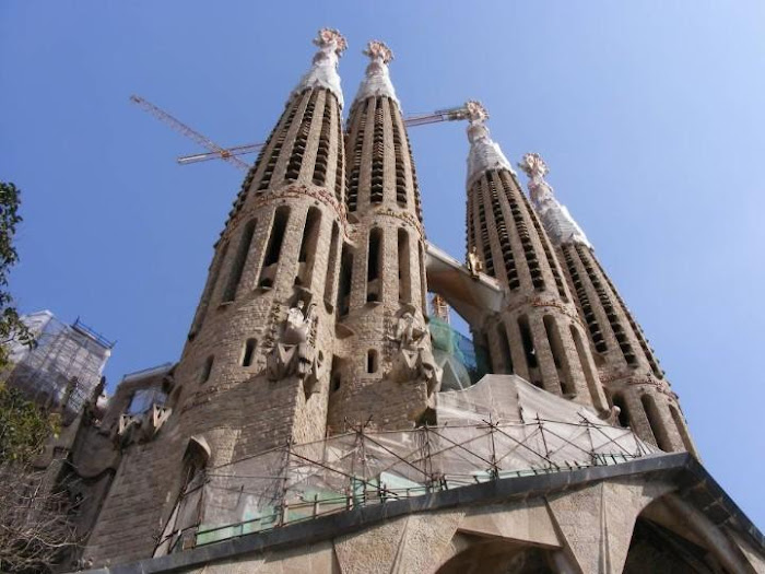 Gothic Cathedral La Sagrada Familia in Barcelona - Rare Photos Part II...