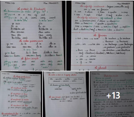 كراسة التفوق في اللغة الفرنسية