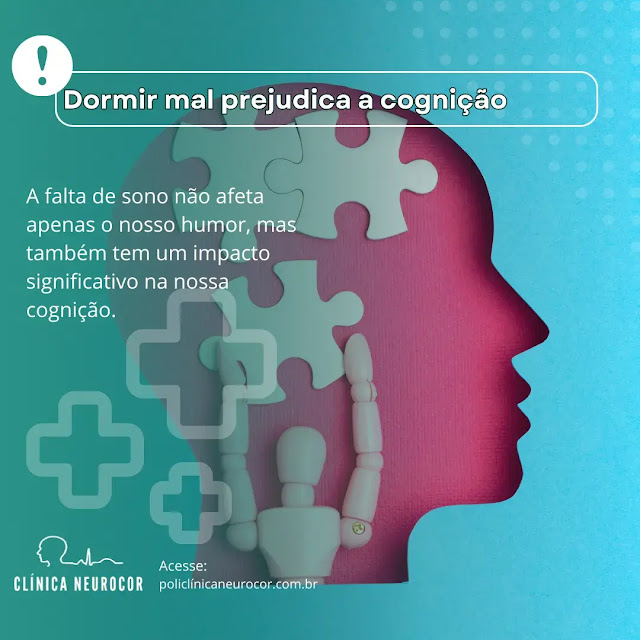 Cognição: Memória e aprendizado comprometidos