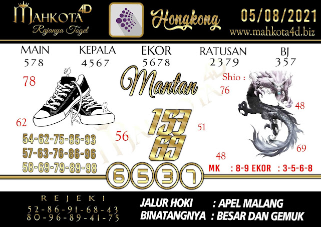 Syair Prediksi Togel Hongkong - HK Kamis, 05 - Agustus - 2021