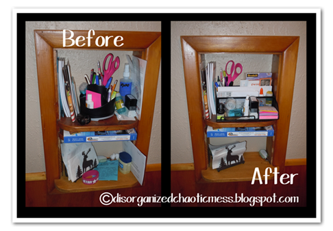 Office Supplies Before & After