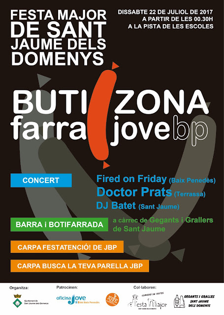 Esguard de Dona - ButiZona - Botiffarrada i Concert - Festa Major Sant Jaume dels Domenys 2017