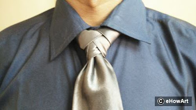 Tie Knot, Fancy Tie Know, business tie knot, step by step, gentlemen look, creative, ehowart, Sanjays blog, surekhas blog, creative thinking, unique, simple, easy craft, men