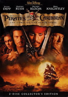 movie suggestion, pirates, caribbean, curse of black pearl, Johnny Depp, Geoffrey Rush, Orlando Bloom, Keira Knightley, fantasy, action, adventure