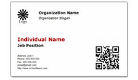 Add a coupon or a QR Code to business cards