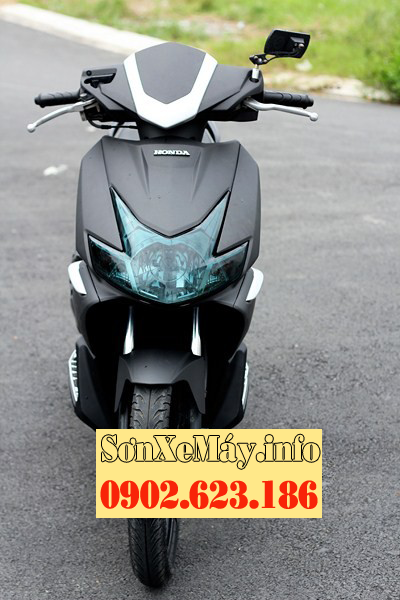 Honda Airblade 2008 sơn màu xám lông chuột