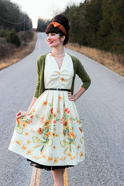 Floral Bouquet Dress from Belle Poque