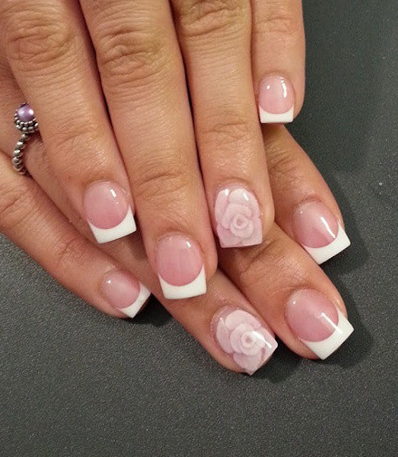 Rose Day Nail Art