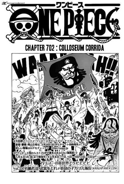 Download Komik One Piece Chapter 702 "Colloseum Corrida" Bahasa Indonesia