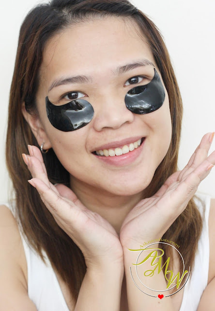 a photo of Esfolio Black Caviar Hydrogel Eye Patch Review