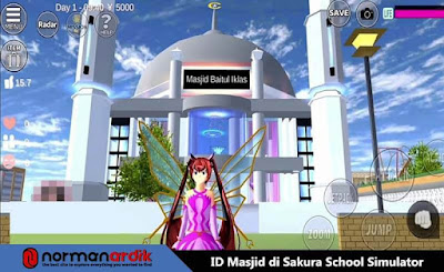 ID Masjid di Sakura School Simulator