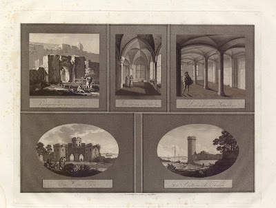 Marienburg Castle print from 1799