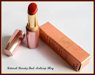 Lakme 9-5 Matte Roseate Motive Lipstick review on blog