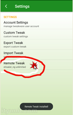 Tweakware-v5.8-Remote-Tweak-settings