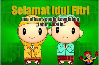 Kartu Ucapan Selamat Idul Fitri