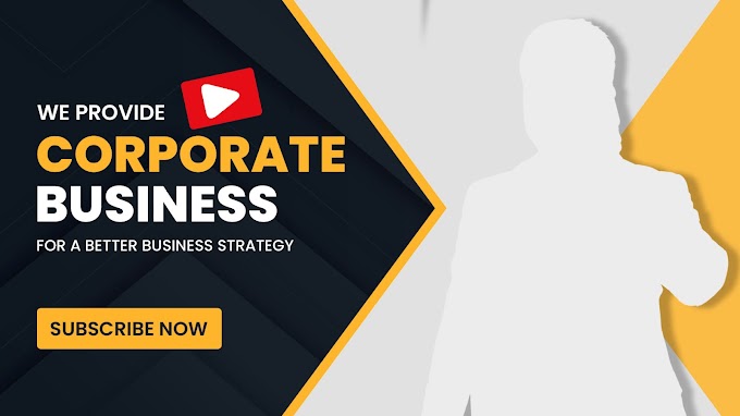 Corporate Business - Photoshop PSD Project Download - YouTube Thumbnail