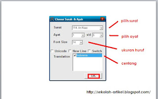 Cara Menulis Ayat Al-Quran di Word