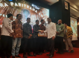 Kota Bima Raih Penghargaan Paritrana Award Provinsi NTB