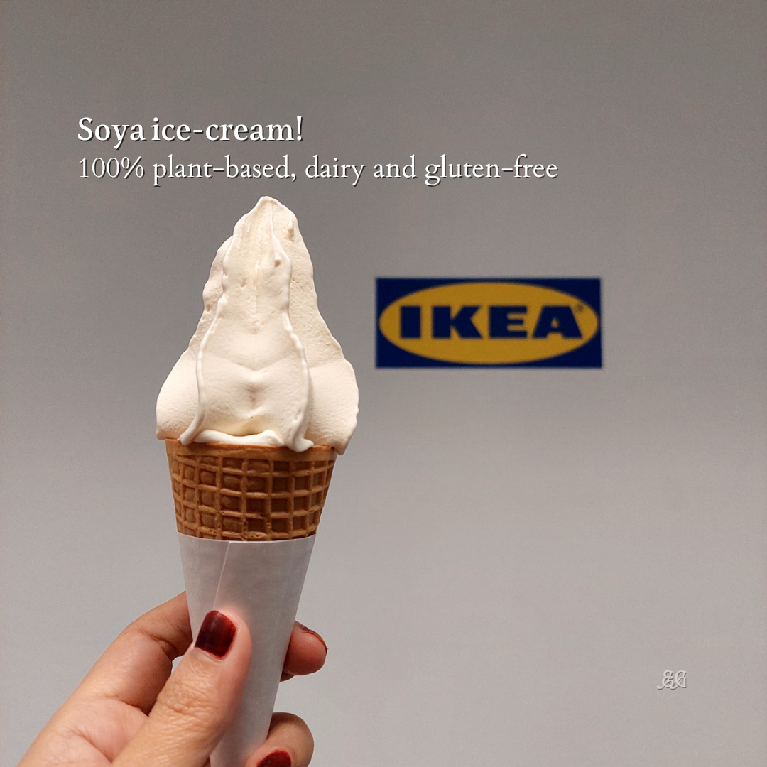 IKEA Soya Ice Cream 100% plant-based, dairy-free and gulten-free