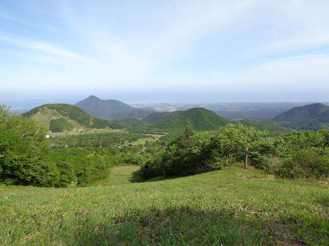 大山国際スキー場からの眺め