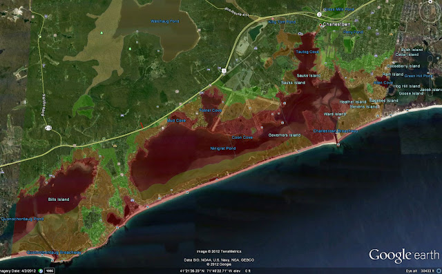 Image result for Charlestown RI flood maps