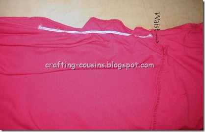 Elastic at waist