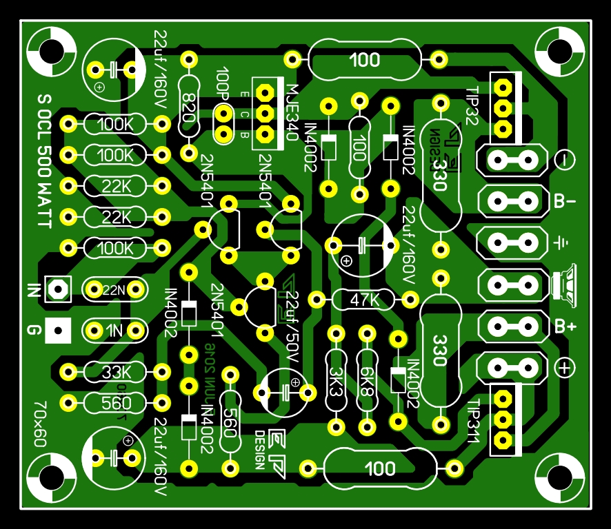 Pcb Dan Layout Socl 504 - X Ray - Pcb Dan Layout Socl 504