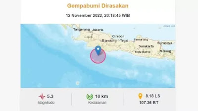 Garut Dilanda Dua Gempa Bumi pada Malam Minggu, Warga: Dikira Ada Truk Besar Lewat