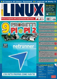 Linux Pro 158 - Ottobre 2015 | ISSN 1722-6163 | PDF HQ | Mensile | Computer | Linux | Hardware | Software | Programmazione
Linux Pro è il mensile dedicato al famoso sistema operativo Open Source. La rivista fornisce tutti gli strumenti per utilizzare al meglio Linux in ambito lavorativo ma non solo. In ogni numero trovate articoli di approfondimento sui temi più caldi del momento, prove hardware e software e oltre 30 pagine di tutorial di programmazione, networking, sicurezza e altro ancora. 96 pagine ricche di consigli e suggerimenti su come vivere al meglio l'esperienza del Free Software. La rivista ha in allegato un DVD con le distribuzioni e il software per Linux più recente.