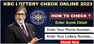 KBC Lucky Draw Check KBC Lottery Number