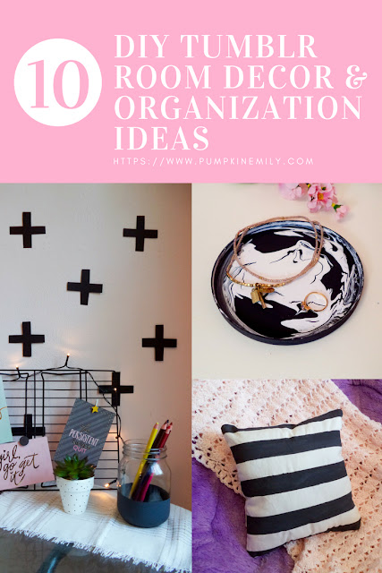 10 DIY  Tumblr Room  Decor  Organization Ideas  Pumpkin Emily
