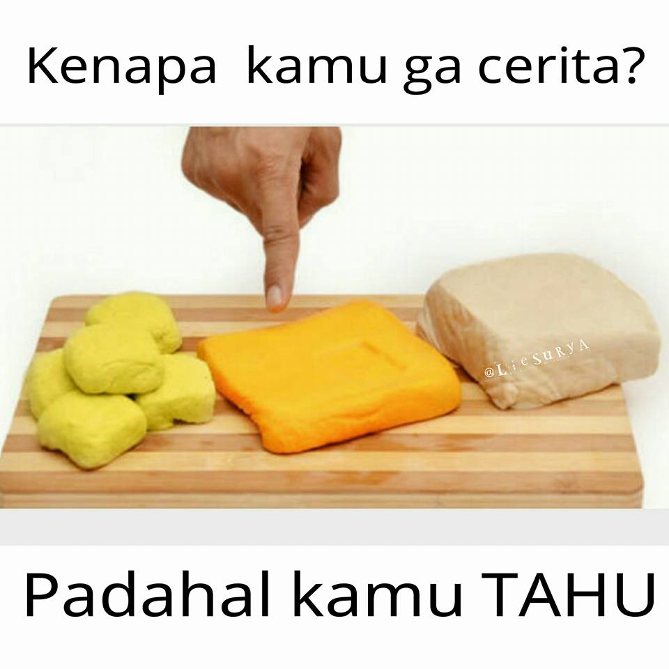 Meme Tahu Lucu Yang Dapat Membuat Ngakak Disini Aja Tempatnya