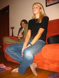 pantyhose feet girl beauty